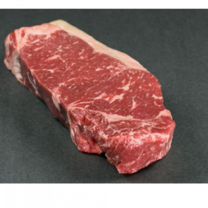 New York strip steak Black Angus USA premium